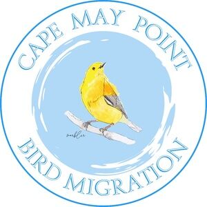 Cape May Point NJ ~ Warbler Sticker ~ 3" STICKER (Bundle any 3 for $15)